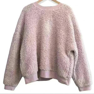 🌈 6/$60, Secret Treasures Fuzzy, Sweatshirt , Size X-Large